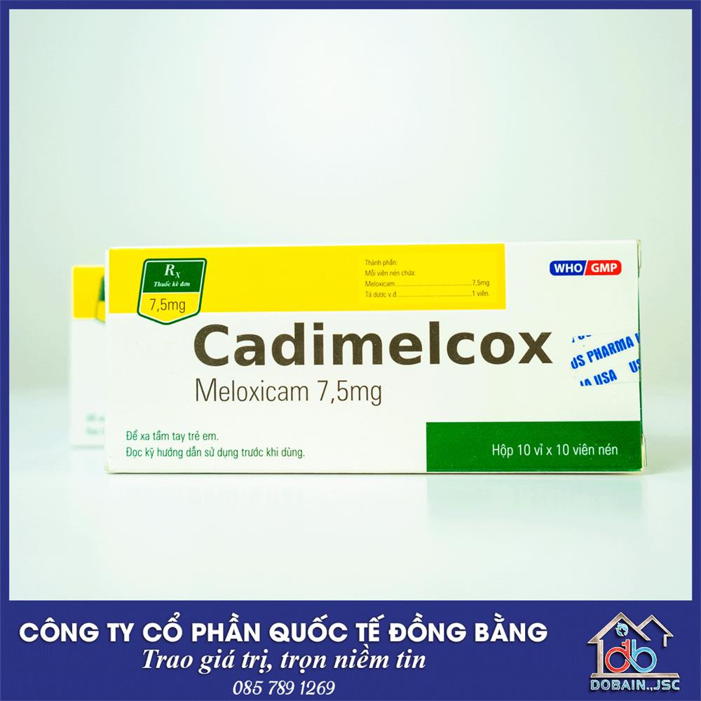 Cadimelcox Meloxicam 7,5mg