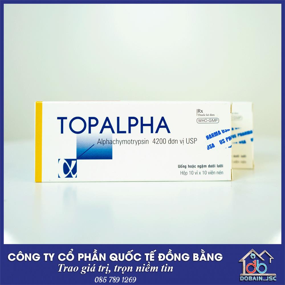 Topalpha Alphachymotripsin 4200USP